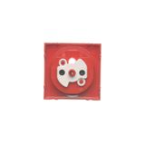 Smartphone-controlled dimmer for LED bulbs [Wi-Fi] - DIMMER, 2-200 W, 230V, (module), champagne matt, With two-way switch: Yes