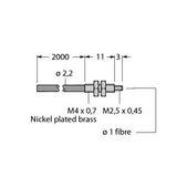 Plastic Fiber Single Conductor — Jacketed Optical Cable Made of Plastic Fiber   PIT46UHF