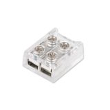Connection screw connector of single-color LED strips 8 mm wide