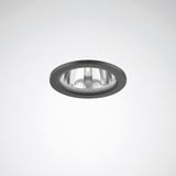 Downlights Inveria Reflector Black around ETDD 24W 2200lm rotationally sym. wide (RB) IP65 IK07 2 SDCM