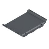 Front element, OMNIMATE Housing - series CH20M  Graphite grey, Front element, Width: 67.5 mm