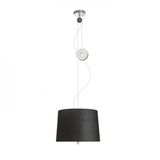 LEVITA pendant adjustable black chrome 230V LED E27 15W