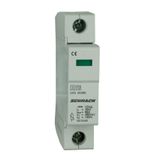 T2/C-Surge arrester complete, 1p, 1x20kA/280V - Series UAS