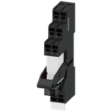 Plug-in relay complete unit 24 V DC, 2 CO, LED module red base