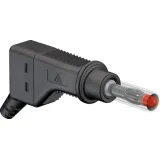 4 mm plug, screw connection, 2.5 mm², CAT II, black, 66.9328-21
