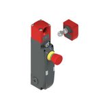 NG series safety switch with lock and integrated control devices, with actuator