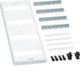 Assembly unit,universN,600x250mm,for modular devices, horizontal,4x12m