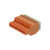 PCB plug-in connector, female plug, 3.50 mm, Number of poles: 4, 90°/270°, IDC terminal, Clamping range, max. : 0.5 mm², Box
