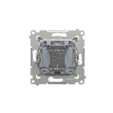HDMI single socket, module, champagne matt, HDMI Standard: HDMI 2.1