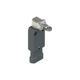 Modular prewired switch with roller plunger 90? trasmission block