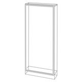 2 HORIZONTAL PROFILES - IP30 - L850 - QDX630H/1600H