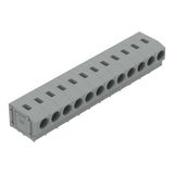 PCB terminal block 2.5 mm² Pin spacing 5/5.08 mm gray