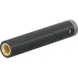 4 mm socket, solder connection, 2.5 mm², mounting Ø 8 mm, black, 64.2061-21