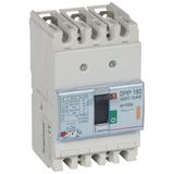 Circuit breaker DPX3 160 TM 3P 100A 25kA