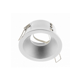 Spot luminaire housing ELVA, IP54, Ø85x45 mm, white
