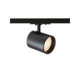 IRIS 7 for 1-circuit tracks black 230V LED 10W 24° 3000K