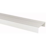 Empty section cover, flush, 3p, system 1.1m