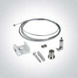 41026R/W WHITE ADJUSTABLE SUSPENSION KIT 2m WIRE