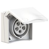 ICD 6h 16A 5P 400V IP44 90x90 Ni Opb