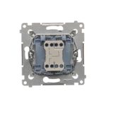Blue LED illumination system for switches and push-buttons