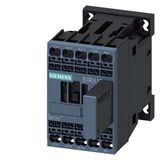 power contactor, AC-3e/AC-3, 12 A, 5.5 kW / 400 V, 3-pole, 24 V DC, 0.7-1.25*