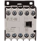 Contactor DILEM-01 3P 4kW 1NC 24VAC 50/60Hz