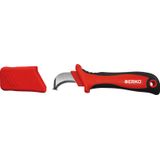 Cable stripping knife 50 mm, with blade guide NMZS_50