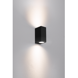APPLIQUE LED AXO QUADRATA BIDIREZ. NERA