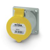 32A 2P+E 4h 100-130V 50Hz 60Hz 75X75MM Spring terminals