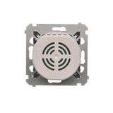 Blind element with metal support, Silver matt, metalic