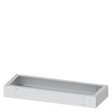 ALPHA, base, H: 100 mm, W: 800 mm, D: 320 mm, RAL 7035