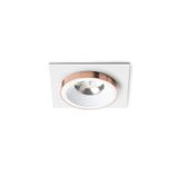 SHARM SQ I recessed white copper 230V LED 10W 24° 3000K
