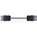 pre-assembled interconnecting cable Eca Socket/plug white