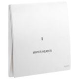 281068MW Mallia Senses 1 gang 2 way double pole water heater switch including power indicator with earth terminal