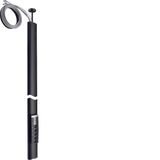 Pole 2700-3000mm design pre-equiped, wago Cat6 STP