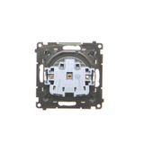 LED luminaire with motion sensor, 230V, anthracite, metalic