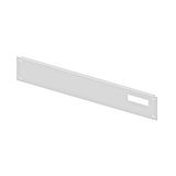Blind Front Plate 1095mm B4 with cutout for surge arresters