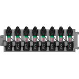 Impact Control Insert Bit Pack, 8-piece, 8xPZ2