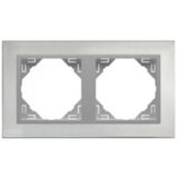DOUBLE FRAME INOX/ALUMINIUM