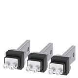 Rear connection stud flat short, 1 unit for 3VA57/58/67/68, 3-pole