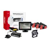 Parking assistant system TFT01 4,3" with HD-501-IR 4 sensors black inside mount