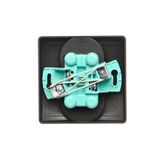 Triple contact push button, (module), 10AX, quick connection, white