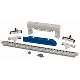 XTSGFBA-W300 Base frame for busbar connection access, transition, W=300mm, grey