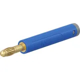 4 mm plug, crimp connection, 2.5 mm², blue, 64.2055-23