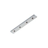 Track reinforcement plate for mounting track, 48V TRACK, grey
