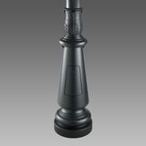 PALO C/BASE 1410 H=3365MM RAL7021