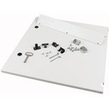 XMW3006CDC-B Front plate/door, below, H=750mm, IP55, grey