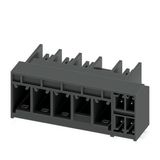 PCH 6/ 4+4-GL4-7,62 BK - Printed-circuit board connector
