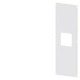 door 3WA size 2, (3-pole), IP54, hinge: left / right, lock: double-bit, W: 600 mm
