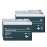 nBox ACCU SET PB 2 pcs 12V/12Ah - nBox ACCU Set lead acid 2x12V/12Ah
